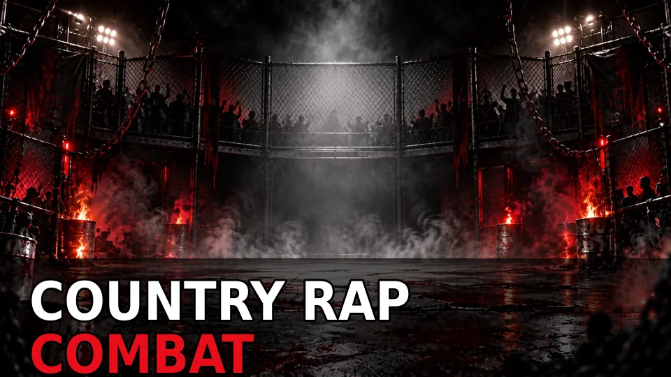 Country Rap Combat — Colt Dirty fighting Adam Calhoun