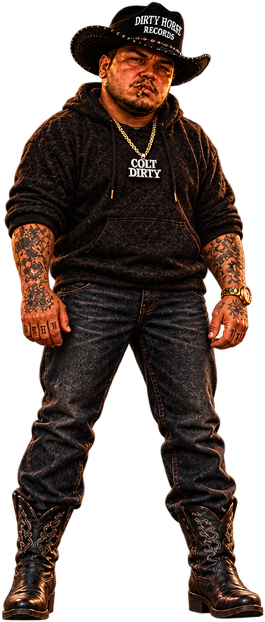 Colt Dirty standing