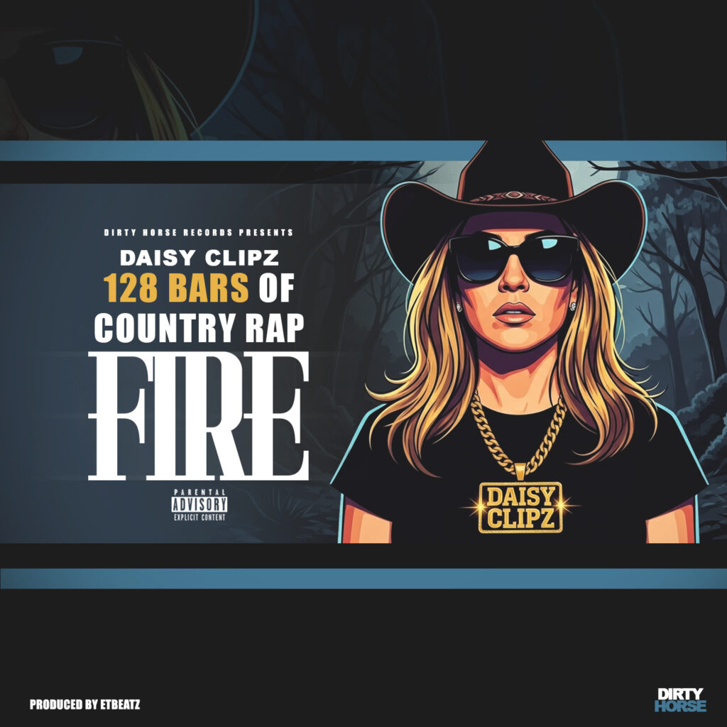Cover artwork for Daisy Clipz – 128 Bars of Country Rap Fire (Outlaw Mode)